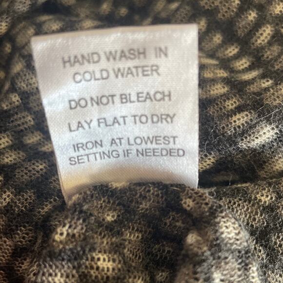 Lior Paris Women Top M Muted Tones Asymmetrical Netted Layer Whimsigoth Grunge - Picture 10 of 13